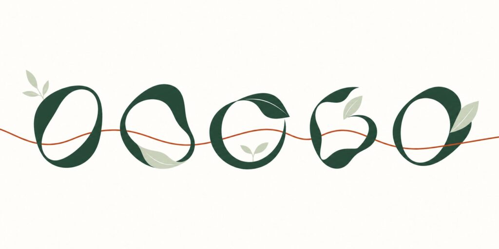 一本の方針で五つの採用支援をつなぐイメージ
